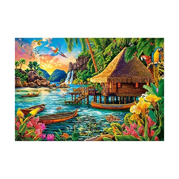 Castorland Puzzle 1000 pièces : Ile Tropicale