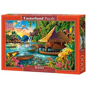 Castorland Puzzle 1000 pièces : Ile Tropicale