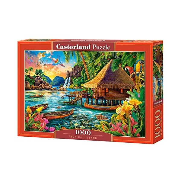 Castorland Puzzle 1000 pièces : Ile Tropicale