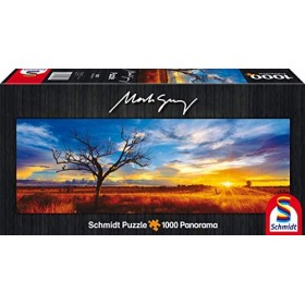 Schmidt - 59287 - Puzzle Classique - Désert Oak at Sunset - Northern Territory - Australie - 1000 Pièces