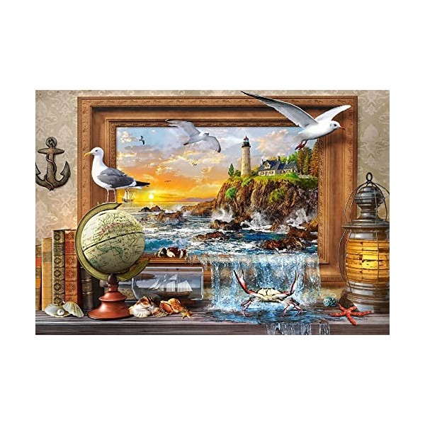 Castorland C-104581-2 1000 pièces : Marine à la Vie Puzzle Multicolore