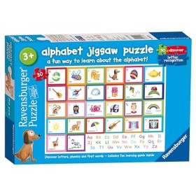 Ravensburger Puzzle Alphabet pour Enfants à partir de 3 Ans – 30 pièces – Jouets éducatifs pour Tout-Petits