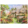 Puzzle de 1000 pièces, village conte de fées, peinture paysagère, décoration, jouet éducatif, beau cadeau, puzzles classiques