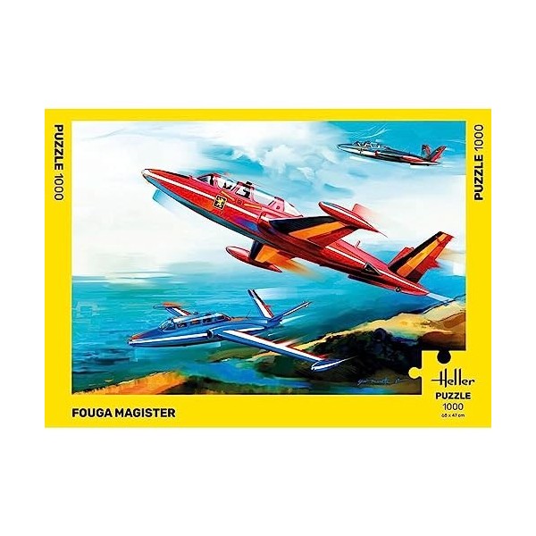 Puzzle 1000 pièces : Fouga Magister