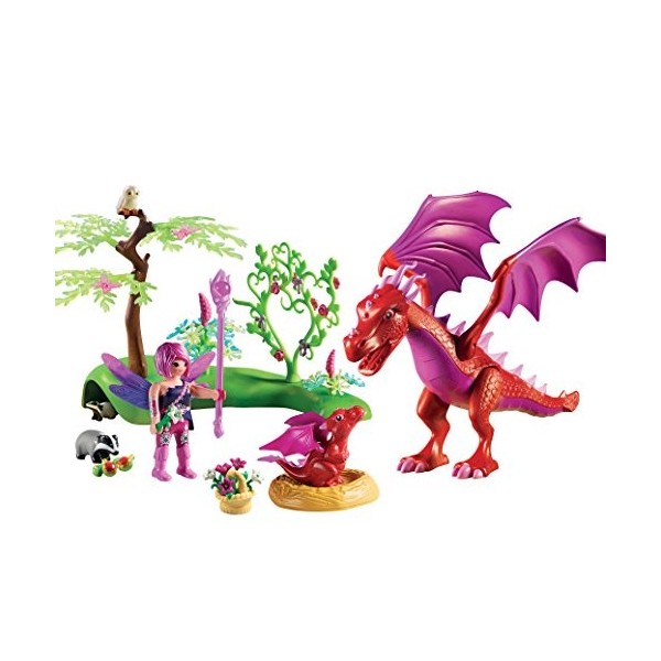 Playmobil 9134 Gardienne des fées avec dragons