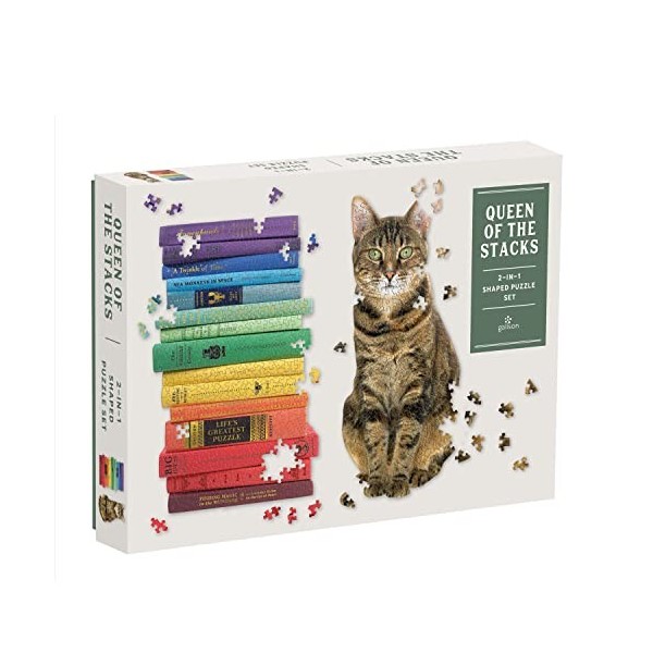 Queen of the Stacks 2-in-1 Puzzle Set