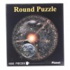 TOYANDONA 1000 Pièces Planète 1000 pièces Puzzle Avion Puzzle - Puzzle Intelligence Adulte - Puzzle Spatial Adulte - Puzzle A