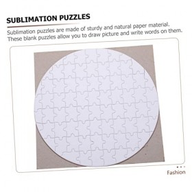 Toyvian 4 Pièces Puzzle Blanc Puzzle dimpression De Presse à Chaud Puzzle Presse à Chaud Gratter Et Renifler Enfant Autocoll