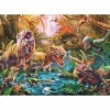 Ravensburger - Puzzle pour enfants - 150 p XXL - Le rassemblement des dinosaures - Dès 7 ans - Puzzle de qualité supérieure -