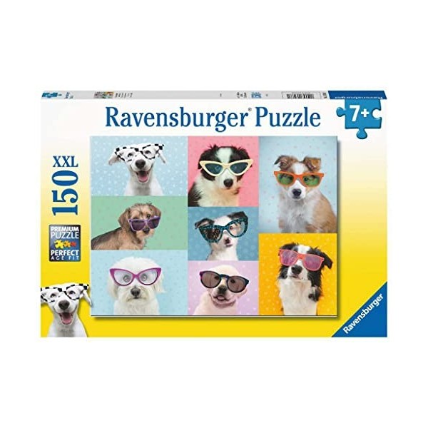 Ravensburger - Puzzle Enfant - Puzzle 150 p XXL - Chiens rigolos - 13288