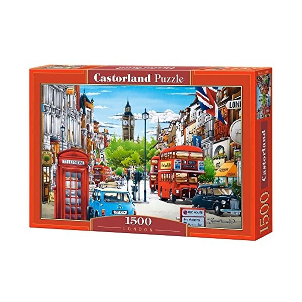 Castorland - C-151271-2 - Puzzle - Tanikawa - London - 1500 Pièces