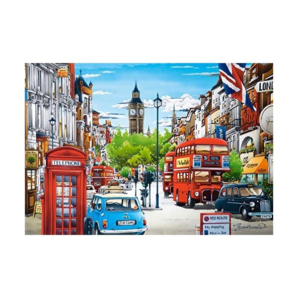 Castorland - C-151271-2 - Puzzle - Tanikawa - London - 1500 Pièces