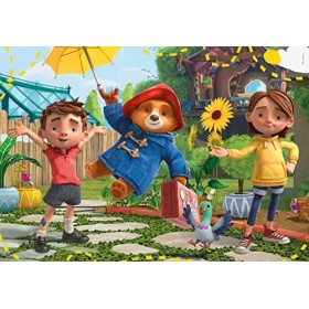 Clementoni- Puzzle Paddington 104pzs Does Not Apply Supercolor Paddington-104 pièces, 6 Ans Enfant Dessin animé-fabriqué en I