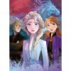 Ravensburger - Puzzle Enfant - Puzzle 300 p XXL - Elsa, Anna et Kristoff - Disney La Reine des Neiges 2 - Dès 9 ans - 12866