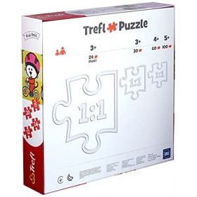Trefl, Puzzle Le Jour de la Kicia Kocia Kicia Kocia de 12 à 24 pièces - 4 Jeux pour Les Enfants à partir de 3 Ans