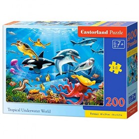 Castorland Puzzle 200 Tropical Underwater World Castor