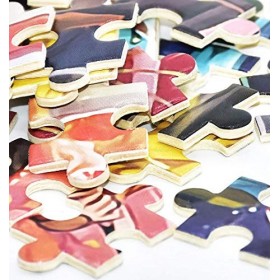 Puzzle 1000 pièces de puzzle en bois peinture par numéros chien Labrador noir bricolage Unique cadeau moderne Home Decor Art