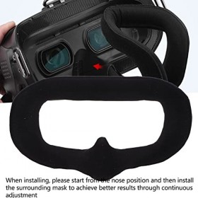 VBESTLIFE Rembourrage en Mousse pour Lunettes DJI FPV V2, Coussinet pour Les Yeux en Mousse éponge Douce et Confortable pour 