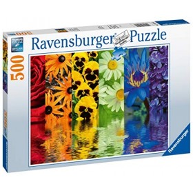 Ravensburger- Puzzle Floral Reflections 500 pièces pour Adultes et Enfants à partir de 10 Ans, 16446