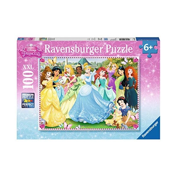 Ravensburger Puzzle Ravensburger - Puzzle Princesses Disney, 100 pièces XXL