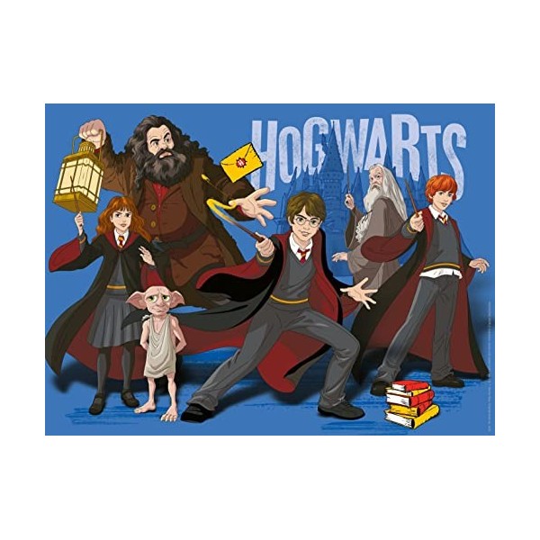 Ravensburger - Puzzle pour enfants - 300 p XXL - Harry Potter à lécole de magie de Poudlard - Dès 9 ans - Puzzle de qualité 