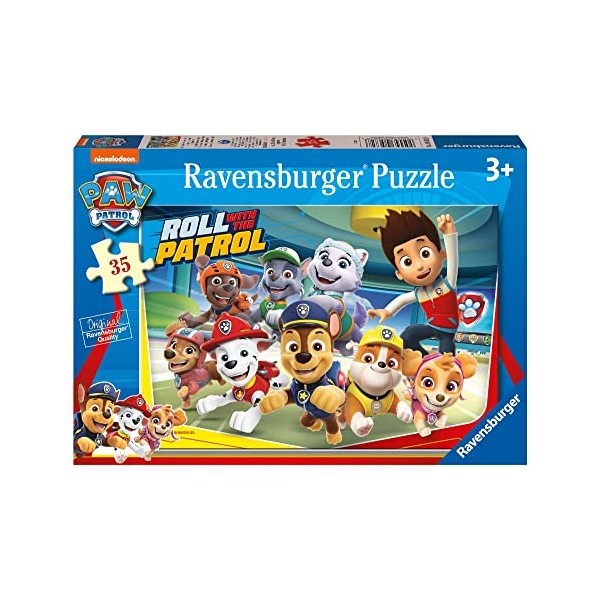 Ravensburger - Puzzle Pat Patrouille, Collection 35 pièces, Puzzle pour Enfants, Âge recommandé 3 ans