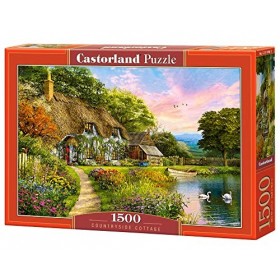 Puzzle 1500 pièces : Cottage de Campagne