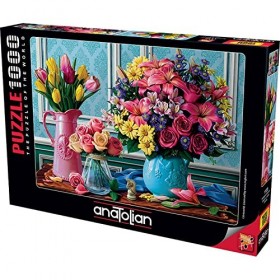 Anatolian/perre Group Puzzle 1000 pièces : Fleurs dans des vases