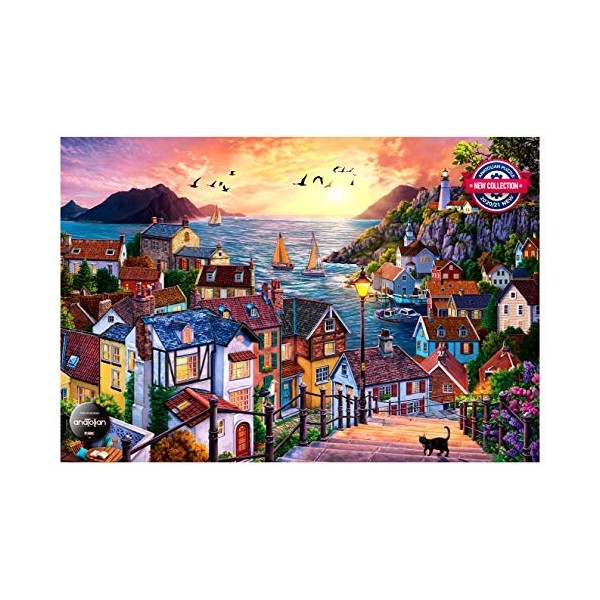 Anatolian Puzzle Sahilde Günbatımı 1000 Parça