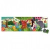 Janod - J02729 - Valisette puzzle panoramique 36 pcs - Jungle