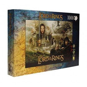 SD TOYS 1000 Pièces Le Seigneur des Anneaux, Puzzle Adultes, pour Les Plus de 14 Ans, 45 x 66 cm, SDTLTR25141, Multicolor