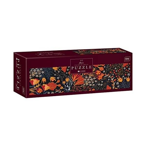 Interdruk- Puzzle, PUZPA1000FL1, Flowers no. 1