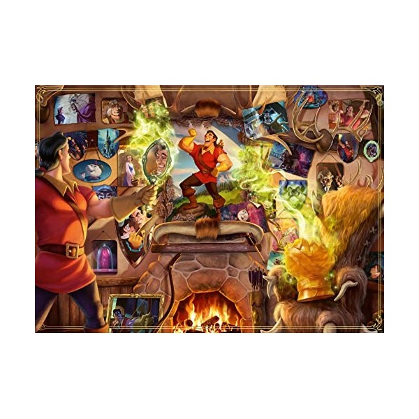 Ravensburger - Puzzle Adulte - Puzzle 1000 pièces - Cruella dEnfer - Collection Disney Villainous - Adultes et enfants dès 1