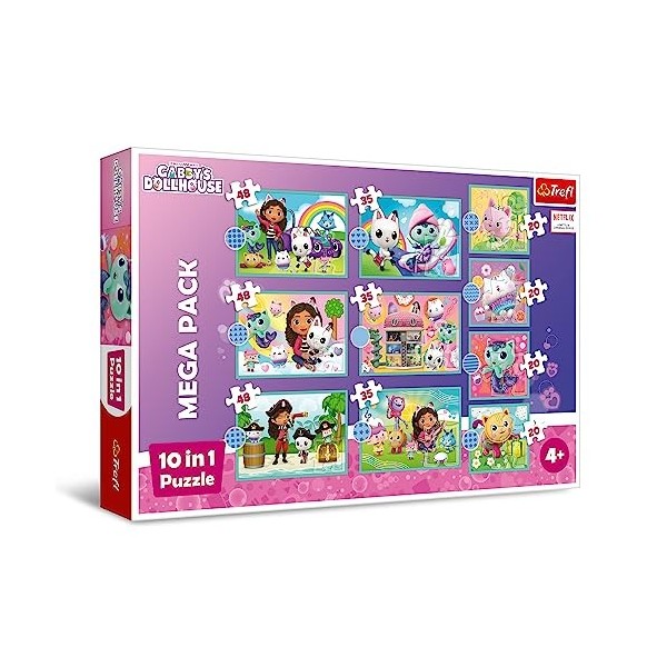 Trefl- Gabby Puzzle, 96003, Multicoloured