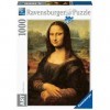 Ravensburger - Puzzle Adulte - Puzzle 1000 p Art collection - La Joconde - Léonard de Vinci - 15296