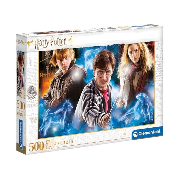 Clementoni Harry Potter Potter-500 pièces-Puzzle Adulte-fabriqué en Italie, 35082, No Color