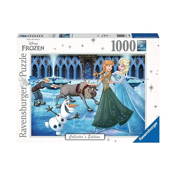 Ravensburger - Puzzle Adulte - Puzzle 1000 p - La Reine des Neiges Collection Disney - 16488