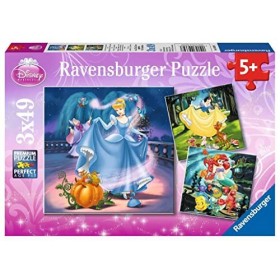 Ravensburger - Puzzle enfant - Disney Princess - 3X49 Pièces