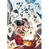 Clementoni Disney Mickey Celebration-1000 Pièces-Puzzle, Divertissement pour Adultes-Fabriqué en Italie, 39719