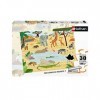 Nathan - Puzzle Enfant - 30 pièces - Les animaux de la savane - Fille ou garçon dès 4 ans - Puzzle de qualité supérieure - Ca