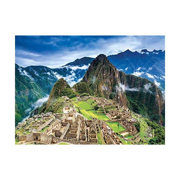 Clementoni- Puzzle Machu Picchu 1000pzs Does Not Apply Picchu-1000 pièces Adulte-fabriqué en Italie, 39604, Multicolore, One 