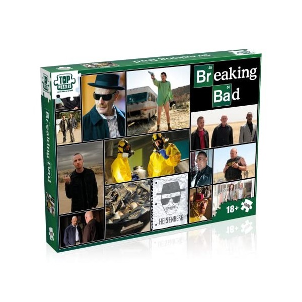 WINNING MOVES - PUZZLE BREAKING BAD - LETS COOK - 1000 Pièces - Version française