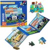 Jouet Puzzle en magnétiqu,Livre de Puzzle Assorti,Jeu de Puzzle Interactif,3 Intensités Jouets Montessori Enfant,Convient pou