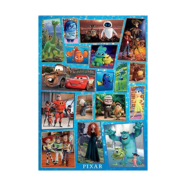 Educa - Disney Pixar. Puzzle 1000 pièces. Comprend Fix Puzzle Tail pour laccrocher Une Fois lassemblage terminé. À partir d