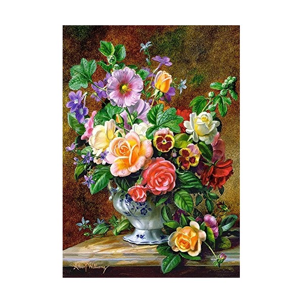 Castorland- Flowers in a Vase Puzzle 500 pièces, B-52868, Multicolore, 35 x 25 x 5 cm