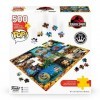 Pop! Puzzles Jurassic Park - 500 pièces - 45.7cm x 61 cm - Anglais