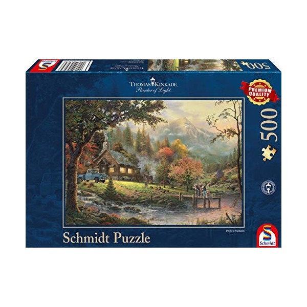 Schmidt - 58465 - Puzzle Classique - Idylle Au Bord De Leau - 500 Pièces