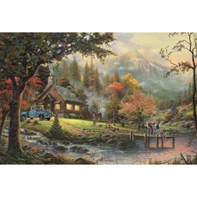 Schmidt - 58465 - Puzzle Classique - Idylle Au Bord De Leau - 500 Pièces
