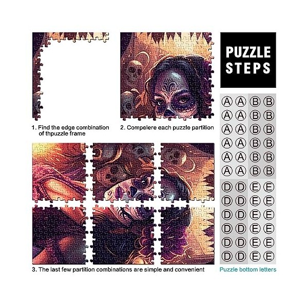 Puzzle Festival of Life pour adultesPuzzles en Carton 1000 pièces Puzzles pour Adultes Puzzle Amusant à la Maison Activités, 