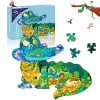 Puzzle Ocean World pour Enfants,Puzzle Animaux pour Enfants,Jouet Puzzles pour Enfant,Jouet Éducatif Parfait pour Garçons Fil